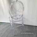 Popular empilhamento eventos de casamento Cadeira acrílica cristalina
